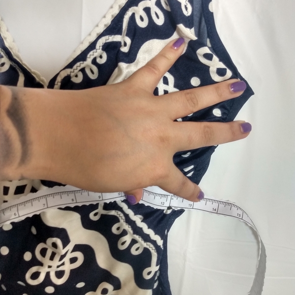 Trulo collection blue and white swimsuit - Picture 3 of 5